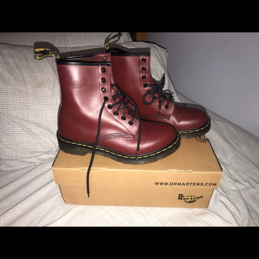 Red Doc Martins